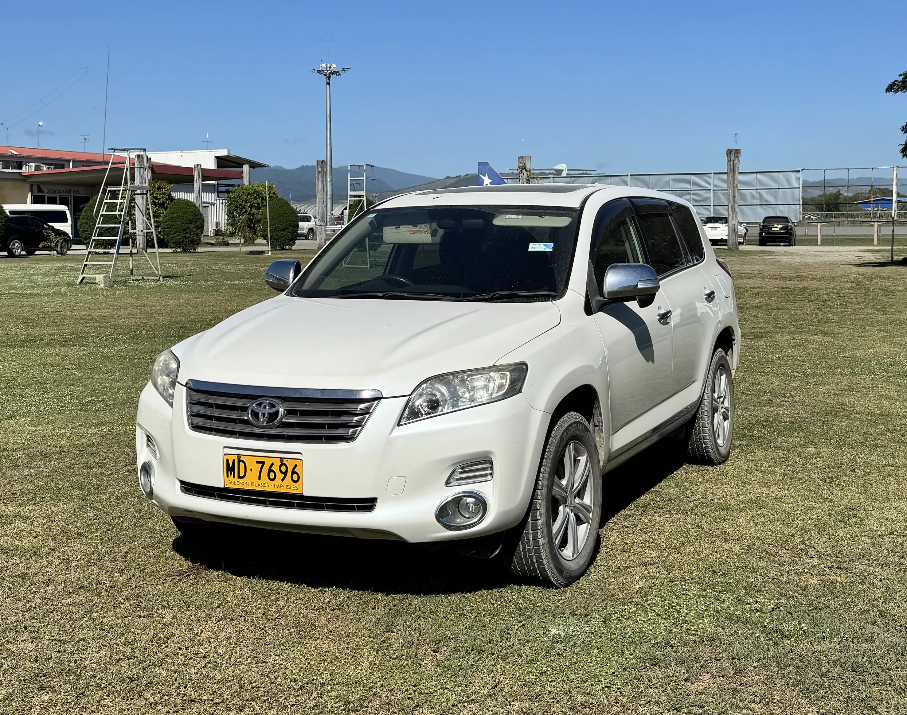 Vanguard White Toyota